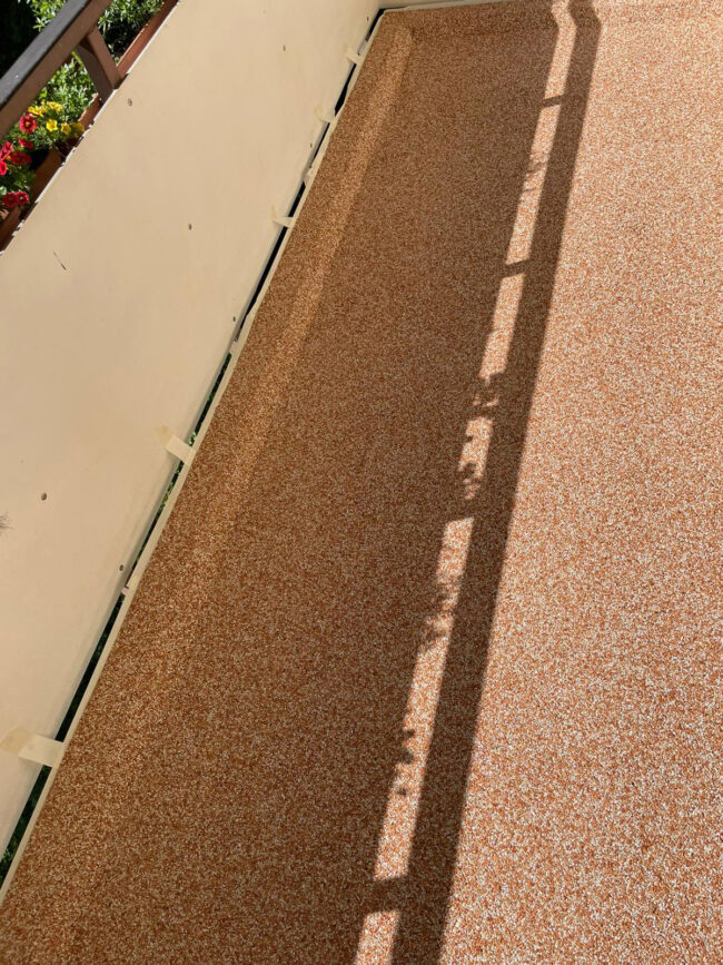 Steinteppich Balkon